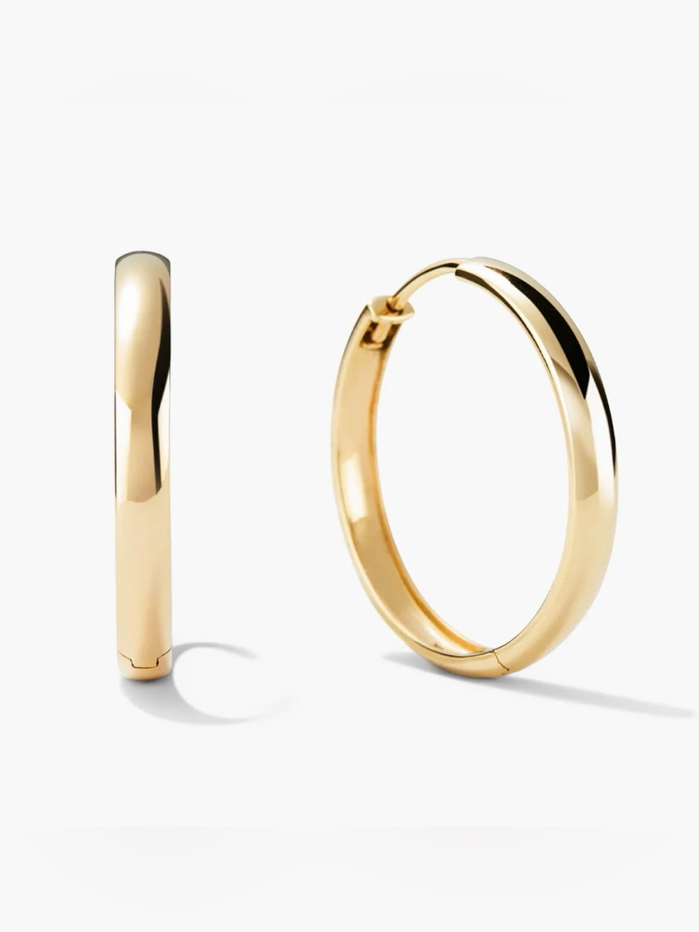 Mejuri Bold Large Hoops | Solid 14K
Gold | Authentic